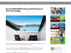 Win $2000 to Stay and Getaway at THC The Portage