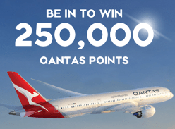 Win 250,000 Qantas Points