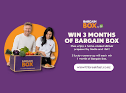 Win 3 Months of Bargain Box - Breakfast