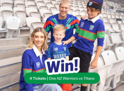 Win 4 Tickets to the Warriors Vs Titans - Postie