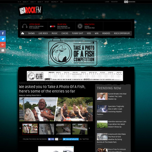 Win $5,000 cash with The Rock's Take A Photo Of A Fish