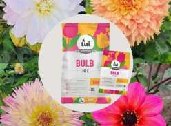 Win 5 Dalhlias, 2x Tui Bulb Mix 10L and 1x Tui Bulb Food 1.5kg - Tui Garden Products