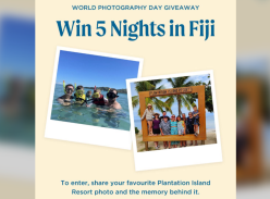 Win a 5-Night Stay at Plantation Island Resort, Fiji - Plantation Island Resort