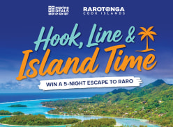 Win a 5-Night Trip to Rarotonga - Marine deals