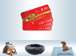 Win $50 vouchers to be won from Pawfect Pets Place