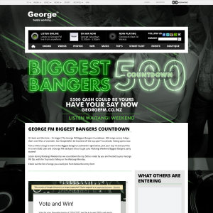 Win $500 cash and a George FM party shout at yours