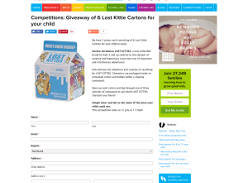Win 6 Lost Kittie Cartons for your child
