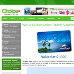 Win a $1,000 United Travel Voucher 