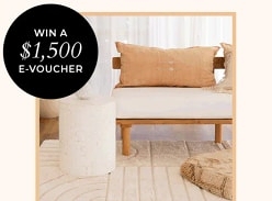 Win a $1,500 E-Voucher from Oh Happy Home