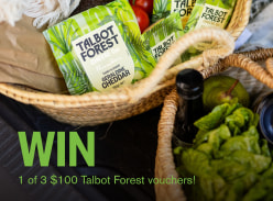 Win a 1 of 3 $100 Talbot Forest Voucher