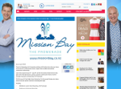 Win a $100 Dinner voucher from Mission Bay, The Promenade