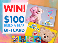 Win a $100 gift card from Build a Bear