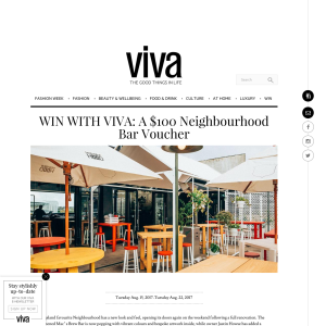 Win A $100 Neighbourhood Bar Voucher
