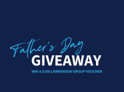 Win a $100 The Lawrenson Group Voucher