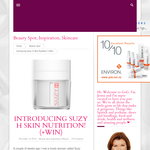 Win a $100 to spend on Suzy H Skin Nutrition