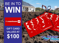 Win a $100 Warehouse Gift Card