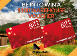 Win a $100 Warehouse Voucher