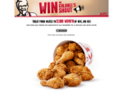 Win a $100 Worth of KFC