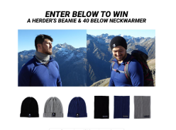 Win a 100% Yak Wool Beanie & Neckwarmer