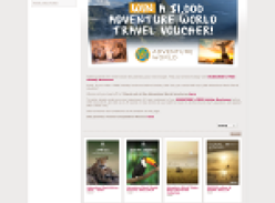 Win a $1000 Adventure World Travel Voucher