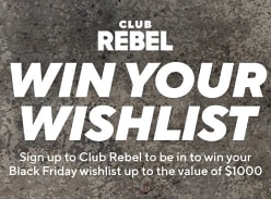 Win a $1000 Rebel Sport Gift Card