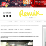Win a 12 month subscription to Remix
