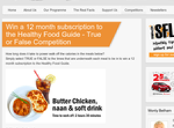 Win a 12 month subscription to the Healthy Food Guide