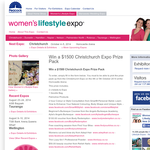 Win a $1500 Christchurch Expo Prize Pack