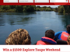 Win a $1500 Explore Taupo Weekend