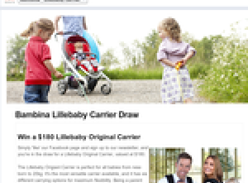 Win a $180 Lillebaby Original Carrier