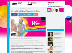 Win A $2,500 Caci Skin Health Plan