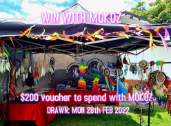 Win a $200 gift voucher to spend with MOKOZ