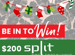 Win a $200 Voucher for Split Restaurant and Bar