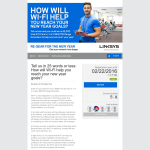 Win a $2000 Visa gift card or 1 of 3 Linksys RE6700 Range Extenders - Linksys Australia