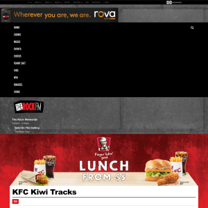 Win a $25 voucher with KFC Kiwi Tracks