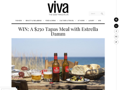 Win A $250 Tapas Meal with Estrella Damm