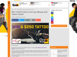 Win A $250 Tattoo from Ayu Beauty and Tattoo Studio