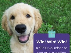 Win a $250 voucher for Your Pet PA Online Store