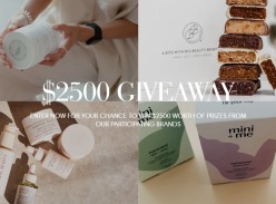 Win a $2500 Mungbean Prize Pack
