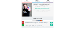 Win a 256 Gig iPhone X