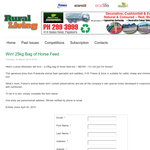 Win a 25kg Bag of Horse Feed
