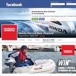 Win a 2m Honwave inflatable and a Honda 2.3hp 4 stroke outboard motor 