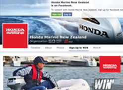 Win a 2m Honwave inflatable and a Honda 2.3hp 4 stroke outboard motor 