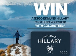 Win a $300 Edmund Hillary Clothing Voucher