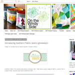 Win a  $40 Southern Fabric gift voucher  - On The Windy Side