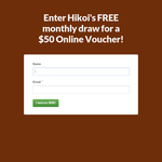 Win a $50 Hikoi Online Voucher