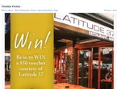 Win a $50 Latitude 37 Restaurant & Bar voucher