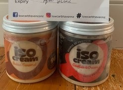 Win a $50 Low Carb Haven Gift Voucher & TWO tubs of IsoCream