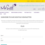 Win a $50 voucher to spend at Mrs Smith Maternity or a $20 Prezzie Card!