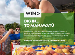 Win a $500 Air New Zealand Voucher or Petrol Voucher